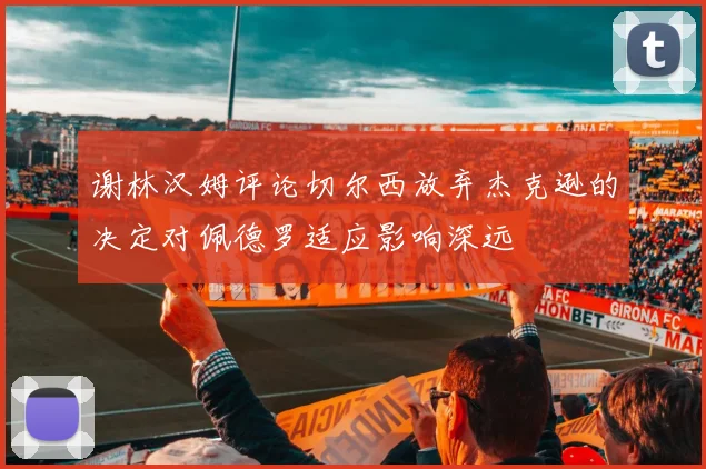 谢林汉姆评论切尔西放弃杰克逊的决定对佩德罗适应影响深远